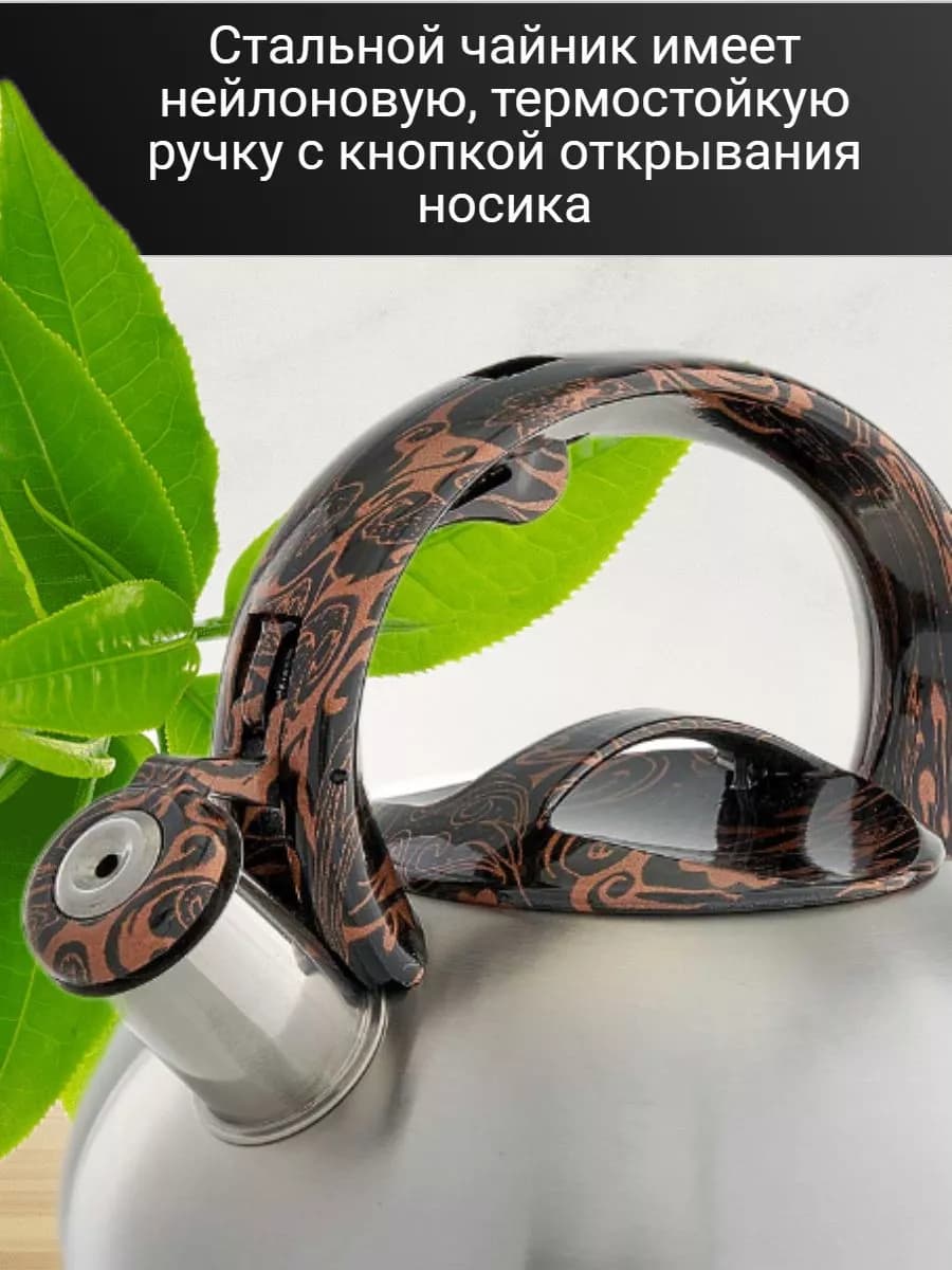 Чайник со свистком для плиты фото 2