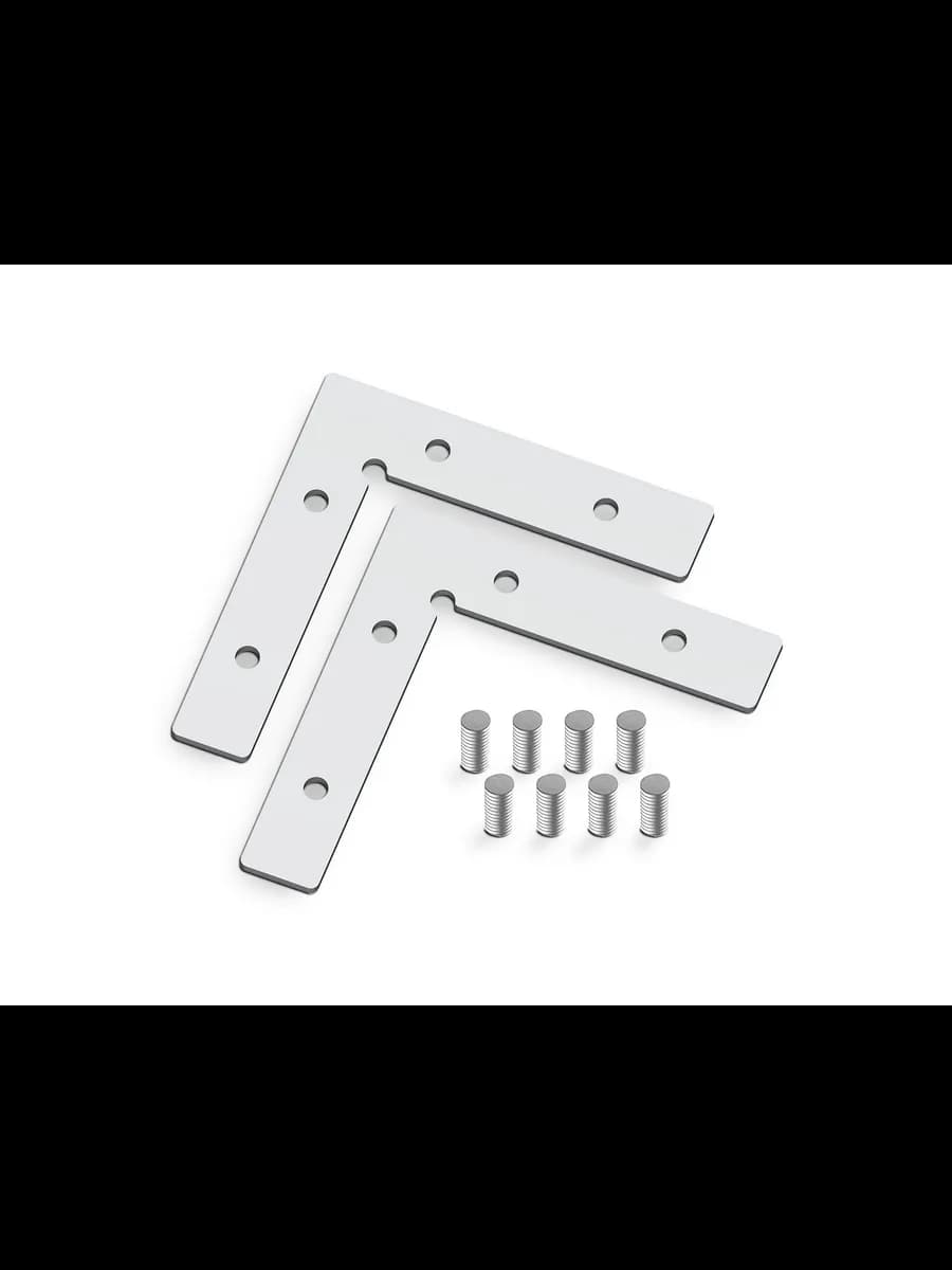Соединитель угловой для профиля в натяжной потолок Standard