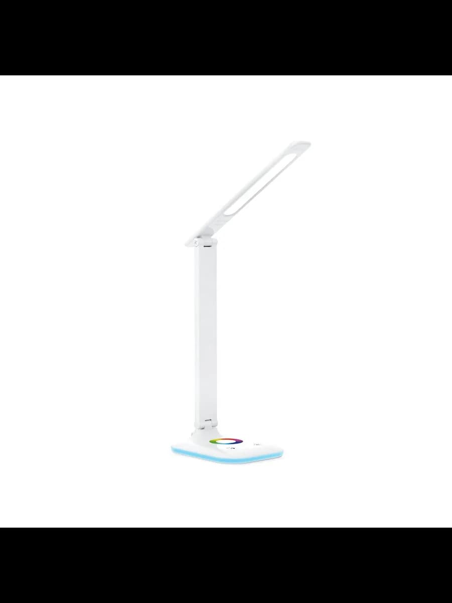Светодиодная настольная лампа с RGB подсветкой фото 1