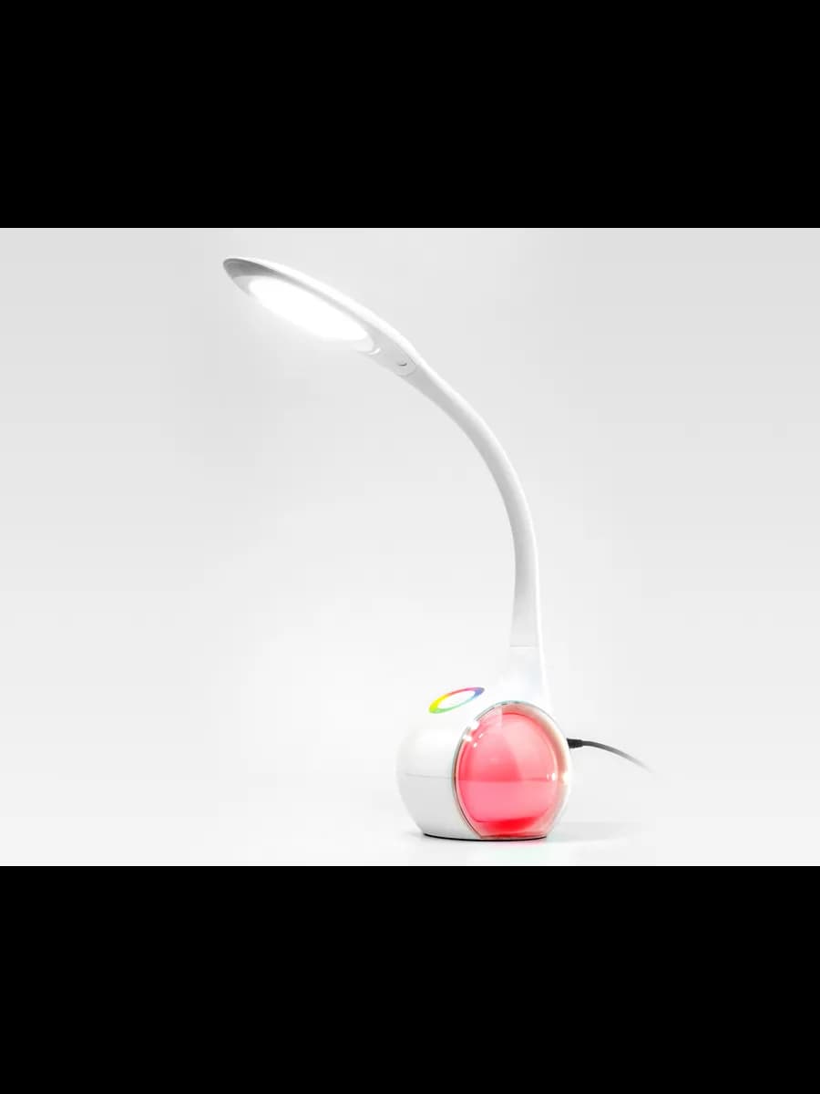 Светодиодная настольная лампа с RGB подсветкой фото 10