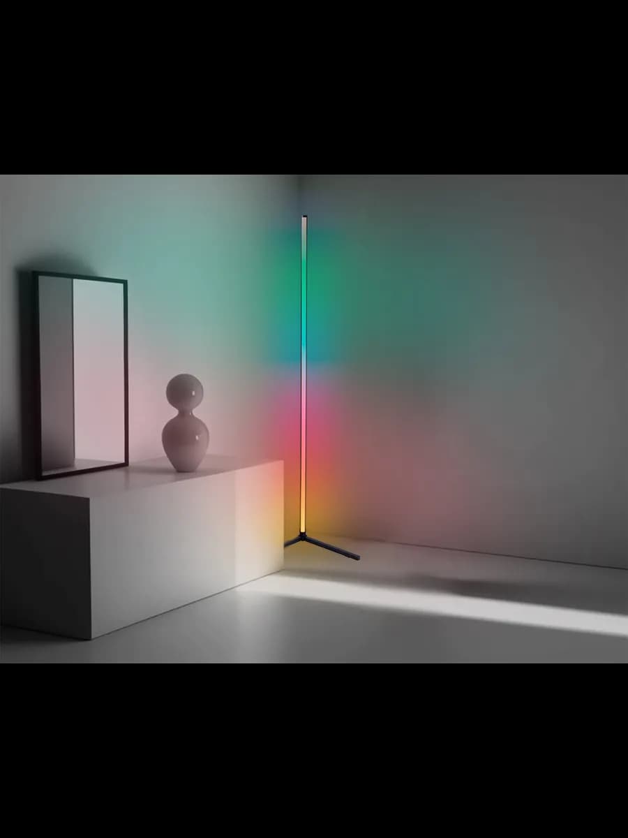Светильник светодиодный напольный RGB с пультом фото 6