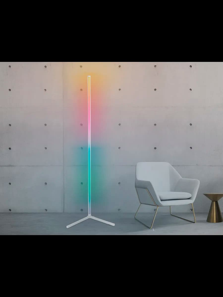 Светильник светодиодный напольный RGB с пультом фото 7
