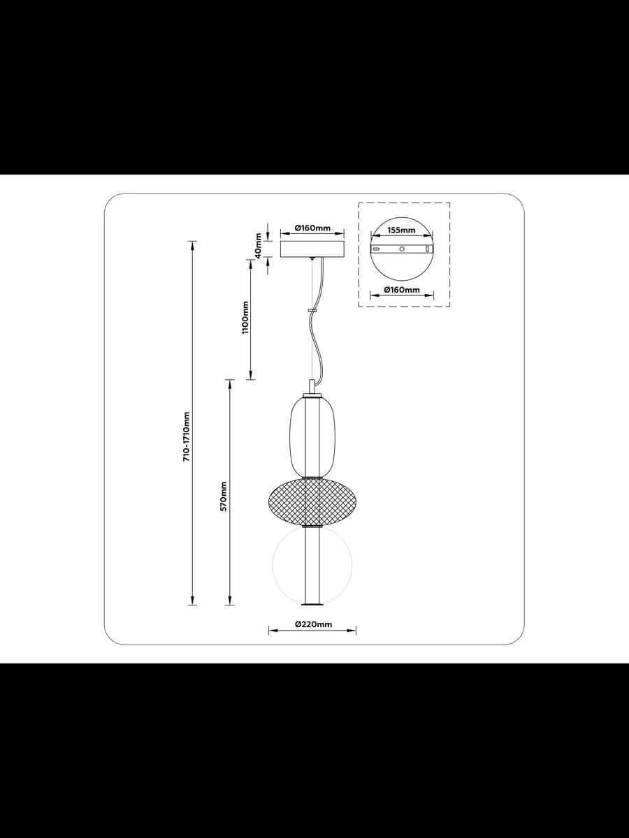 Подвесной светодиодный светильник фото 7