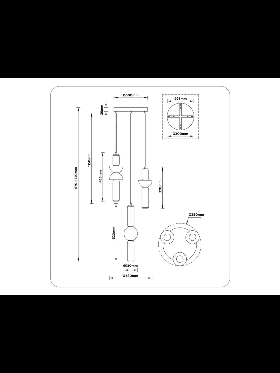 Подвесной светодиодный светильник фото 7