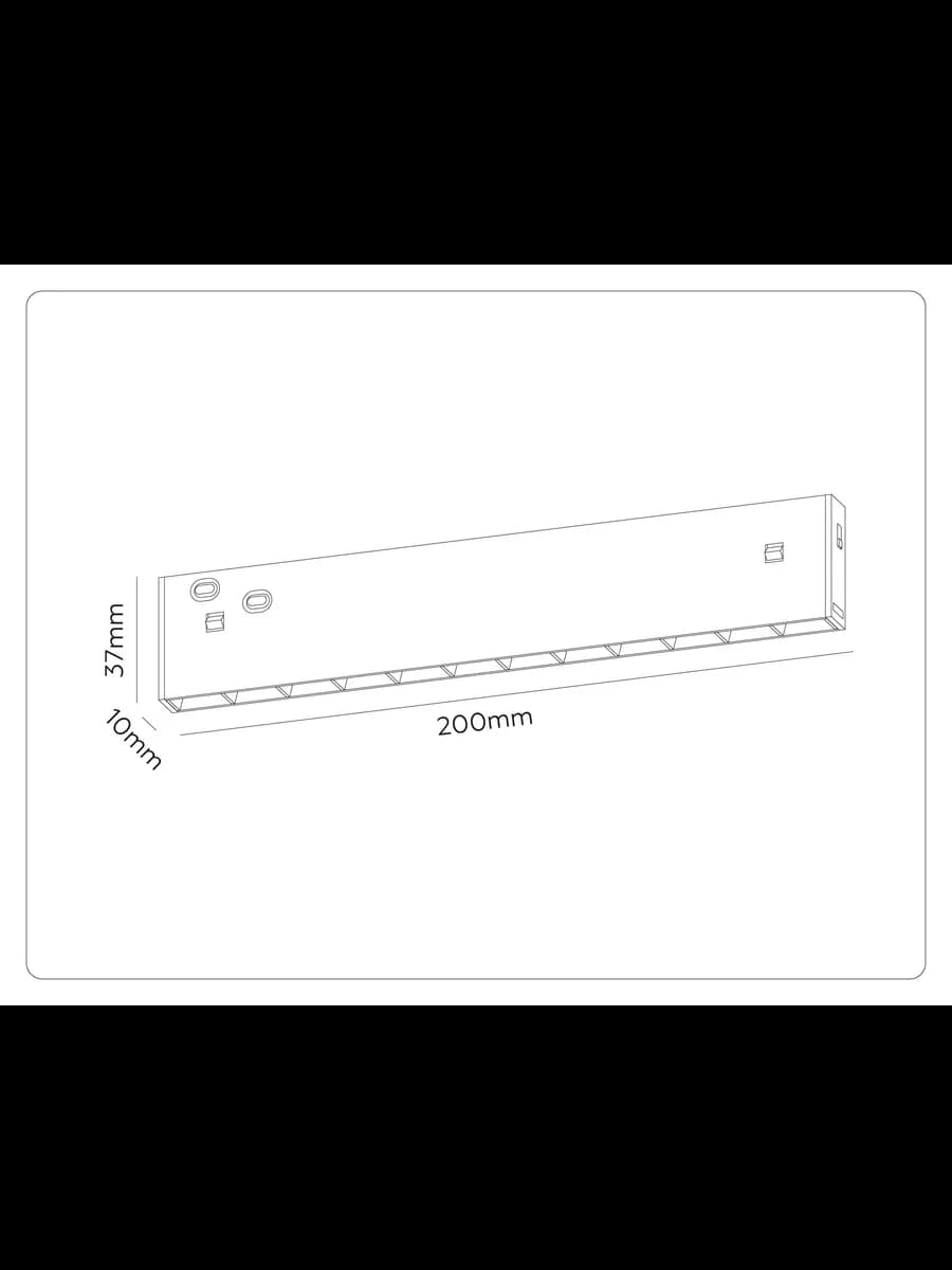 Трековый линейный светильник 3CCT 3000K-6000K 10W 38° фото 9