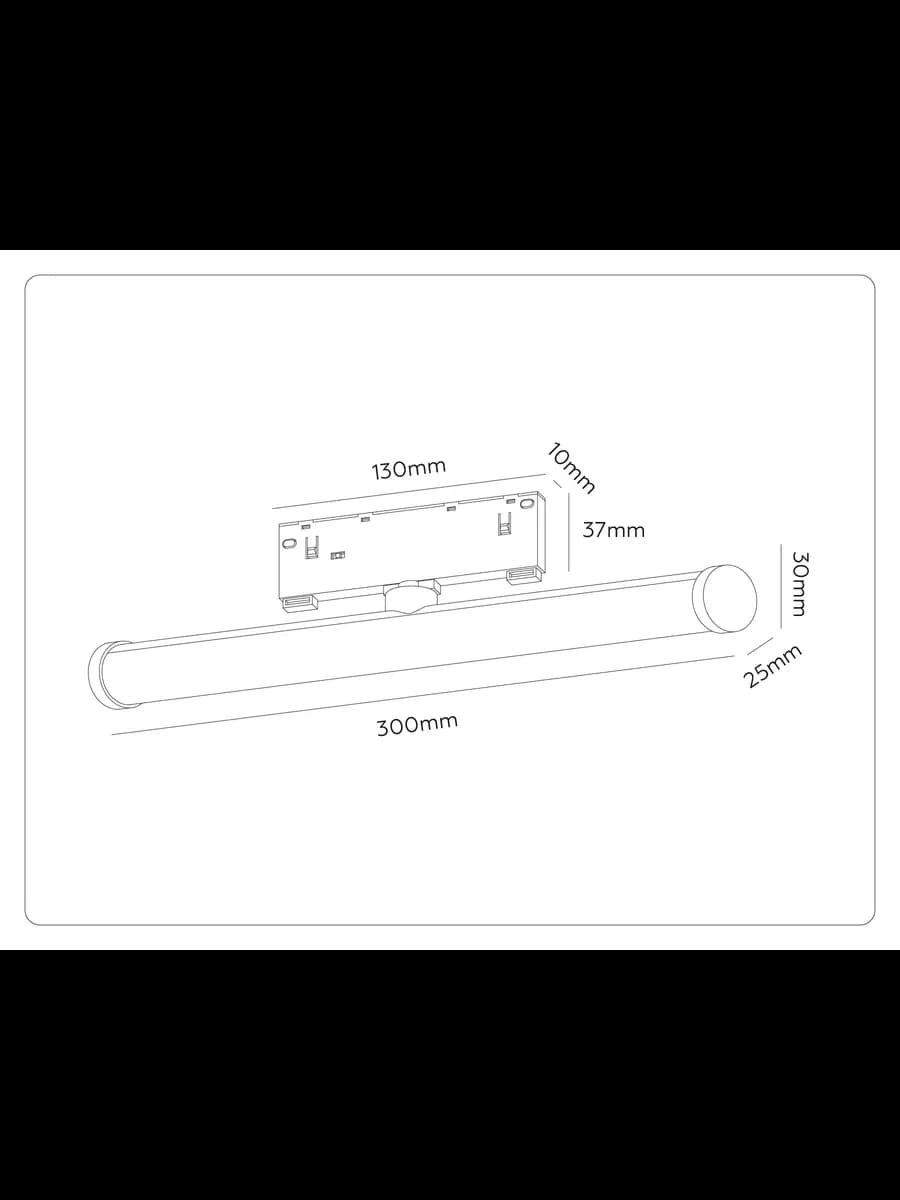 Трековый светильник 3CCT 3000K-6000K 10W 180° фото 7