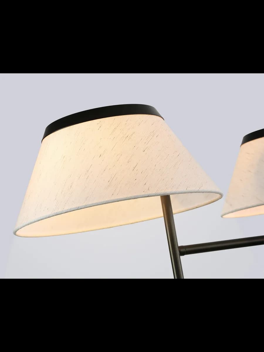 Подвесная люстра с абажурами фото 5