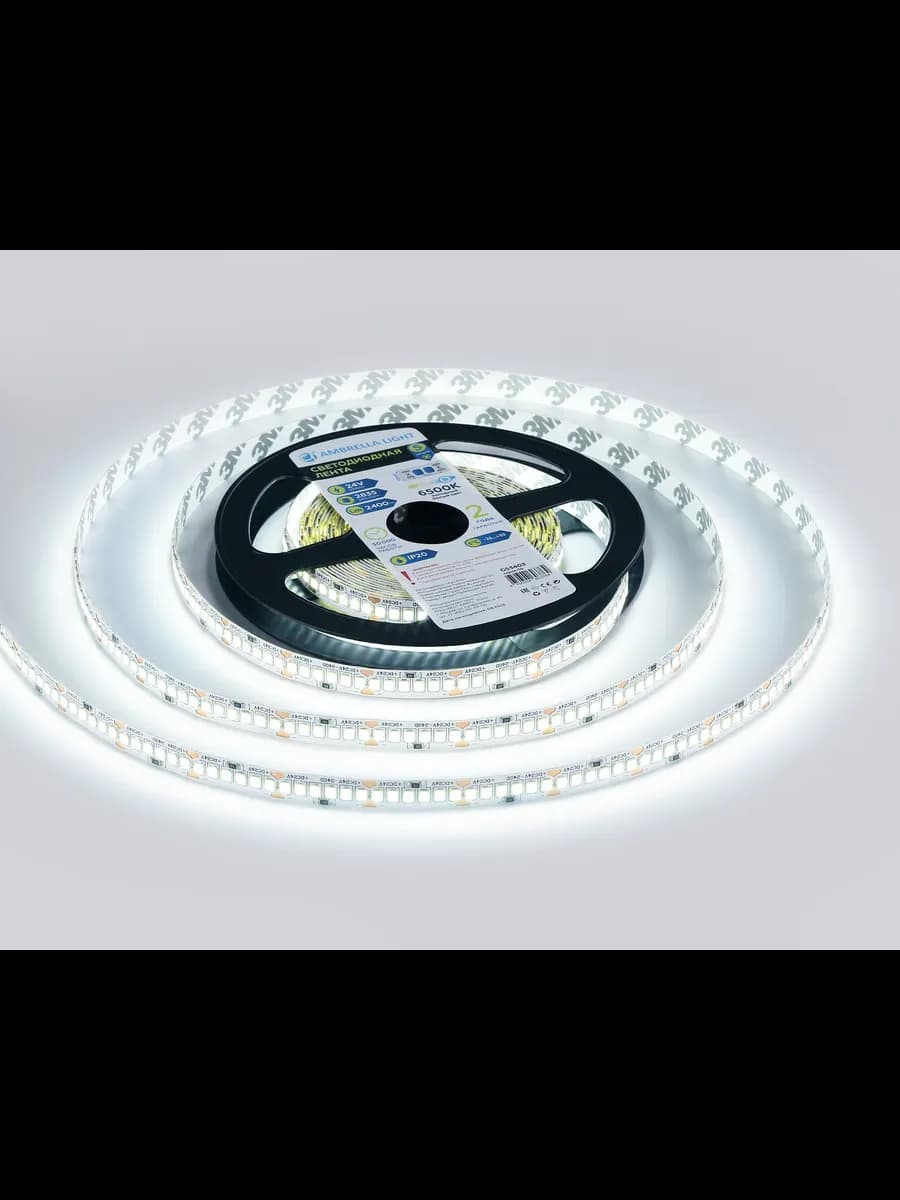 Светодиодная лента Ambrella Light GS3403 2835 240Led /20W m фото 3