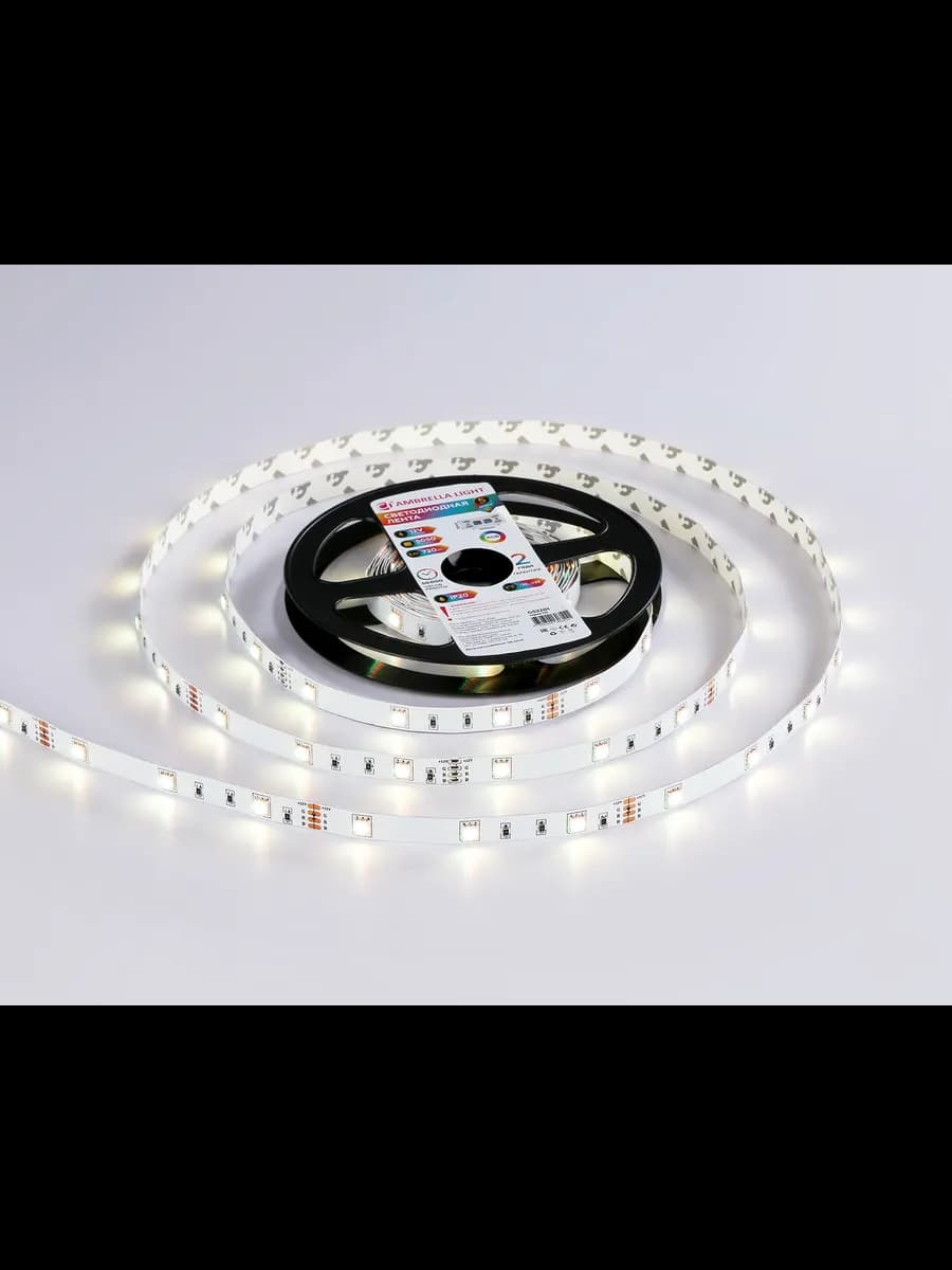 Светодиодная лента RGB Ambrella Light GS2201 5050 30Led фото 2