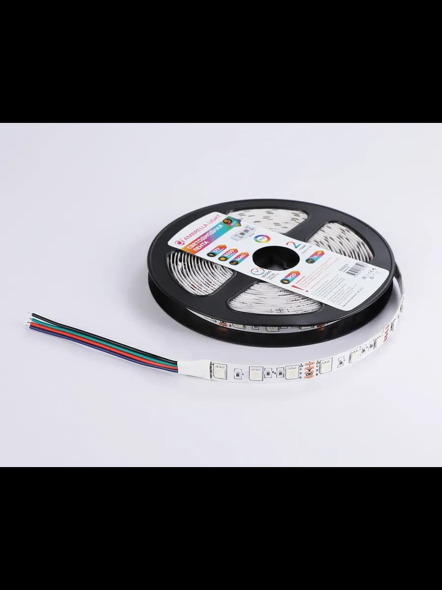 Светодиодная лента RGB Ambrella Light GS2202 5050 60Led фото 10