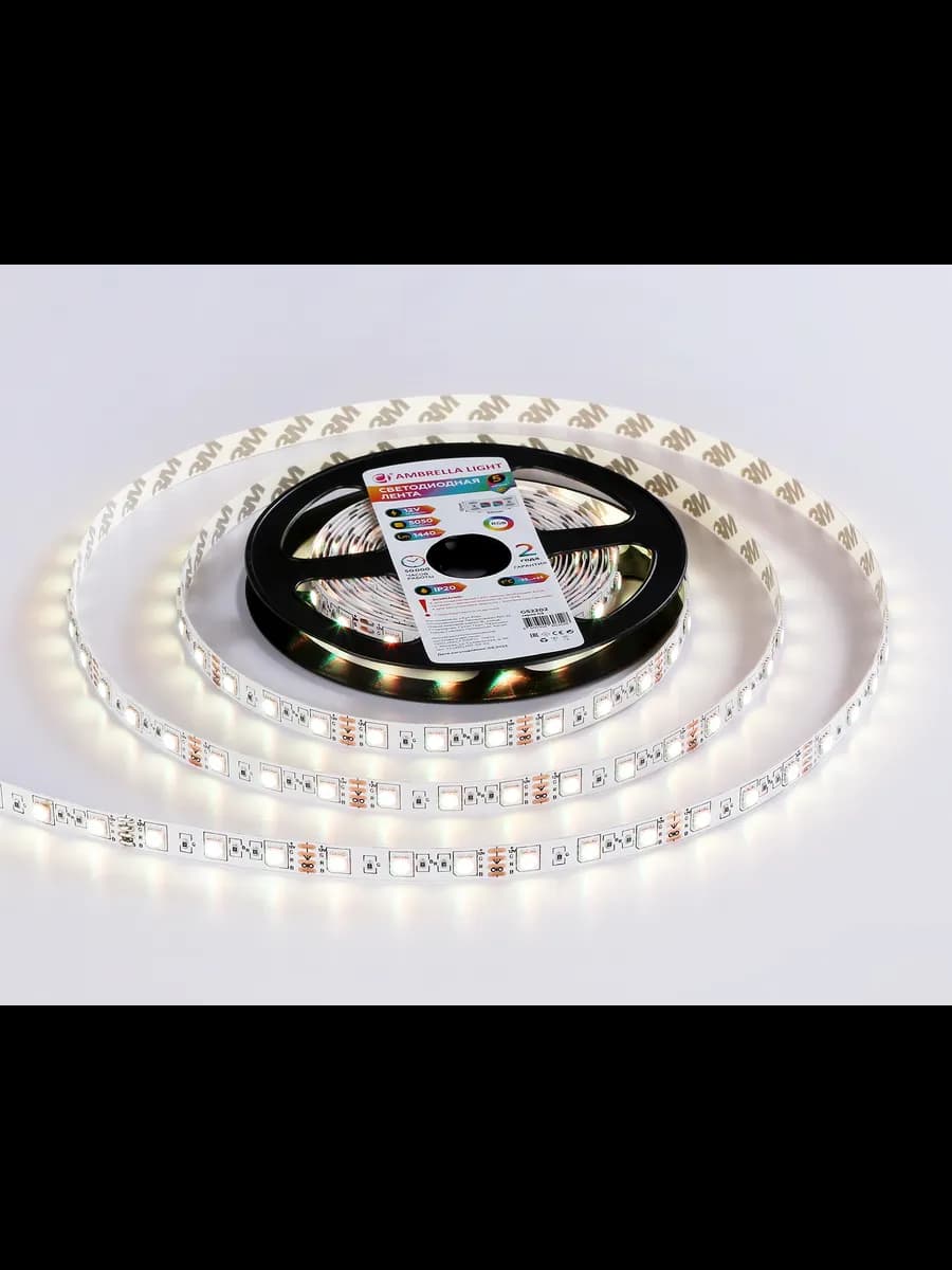 Светодиодная лента RGB Ambrella Light GS2202 5050 60Led фото 2