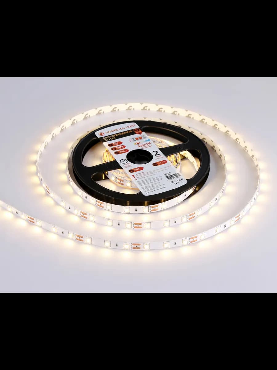Светодиодная лента Ambrella Light GS1001 2835 60Led /4.8W m фото 3