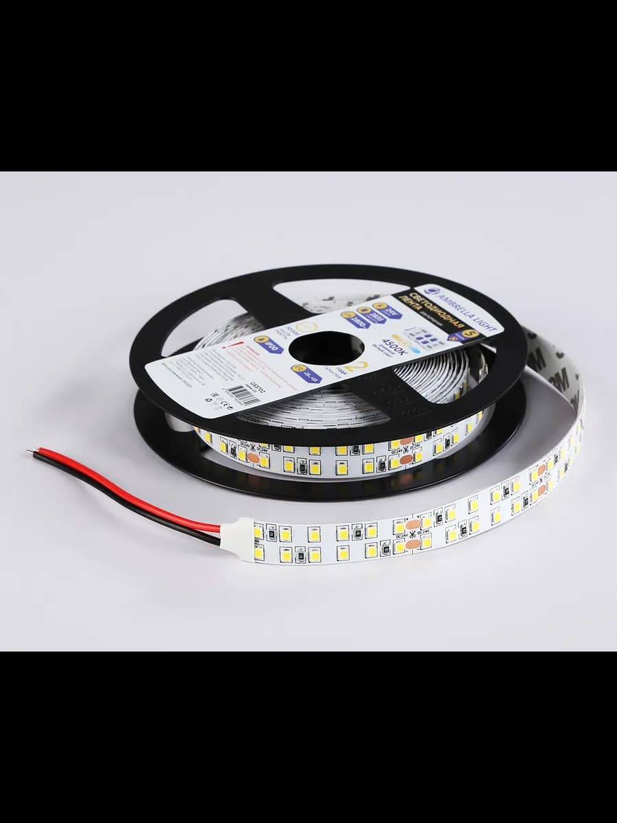 Светодиодная лента двухрядная Ambrella Light GS3702 2835 фото 7