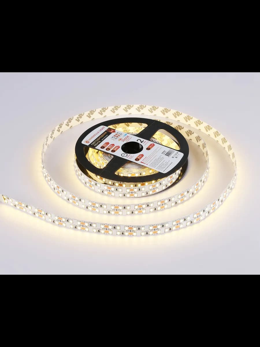 Светодиодная лента двухрядная Ambrella Light GS1701 2835 фото 3
