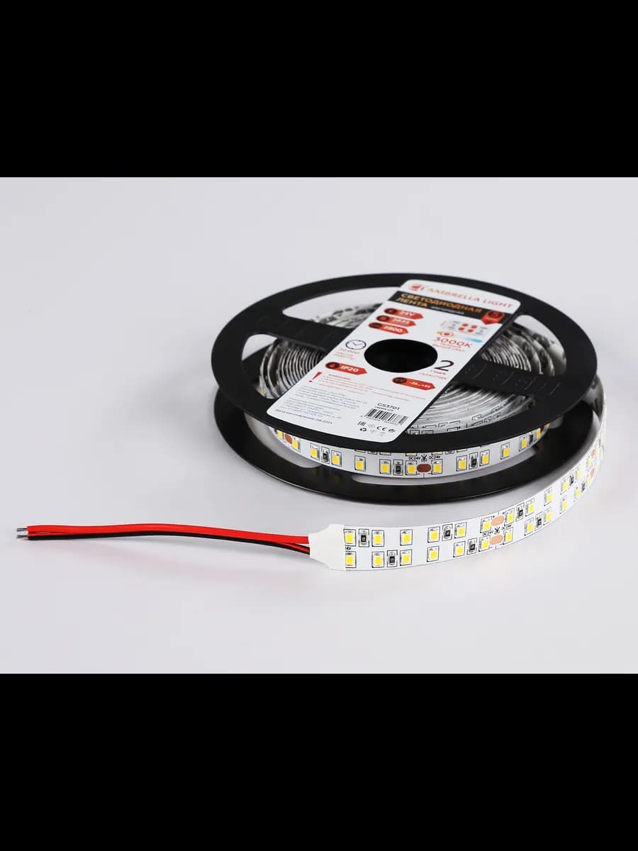 Светодиодная лента двухрядная Ambrella Light GS3701 2835 фото 7