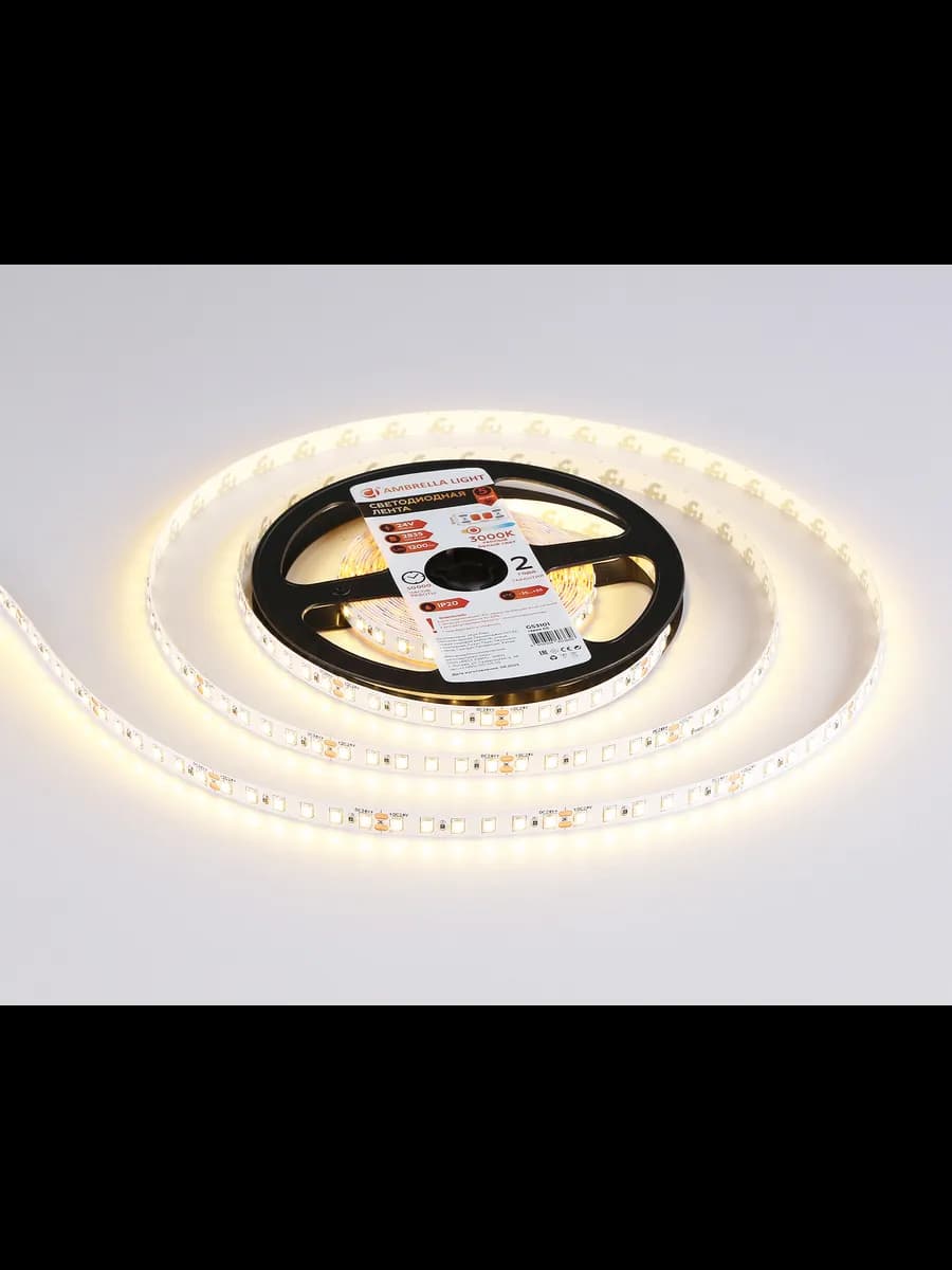Светодиодная лента Ambrella Light GS3101 2835 120Led /10W m фото 3