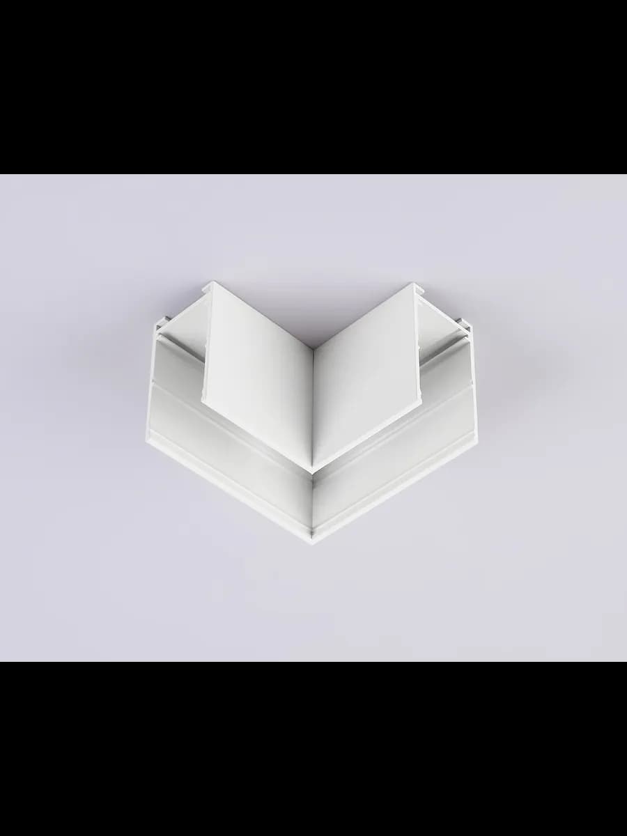 Коннектор угловой для накладного шинопровода Magnetic 25мм фото 3