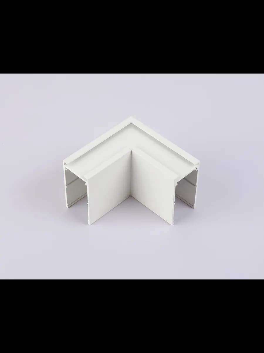 Коннектор угловой для накладного шинопровода Magnetic 25мм фото 4
