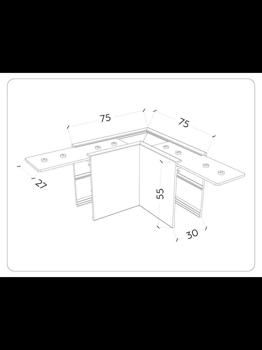 Коннектор угловой для накладного шинопровода Magnetic 25мм фото 5