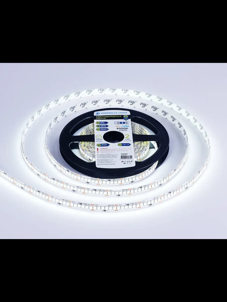 Светодиодная лента Ambrella Light GS1503 2835 240Led /19.2W фото 4