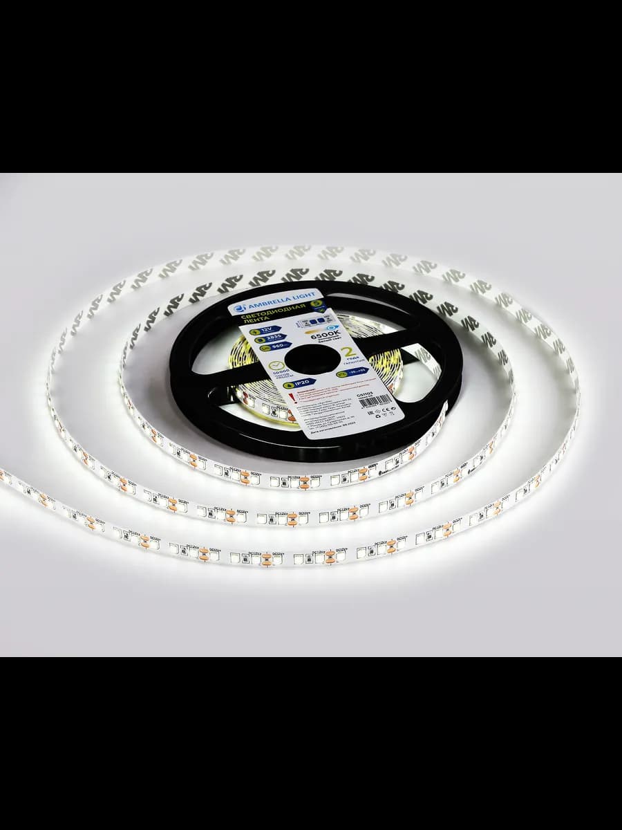 Светодиодная лента Ambrella Light GS1103 2835 120Led /9.6W фото 3