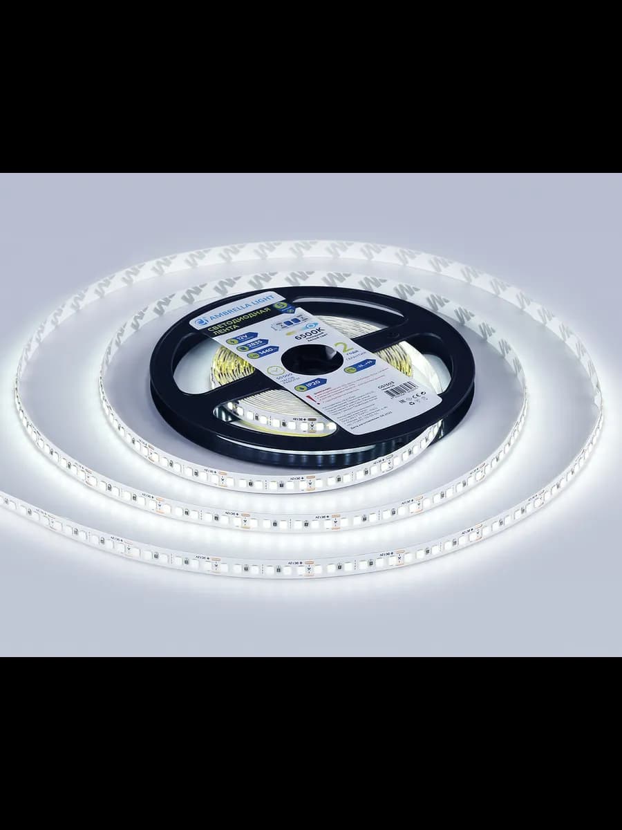 Светодиодная лента Ambrella Light GS1313 2835 180Led /14.4W фото 3