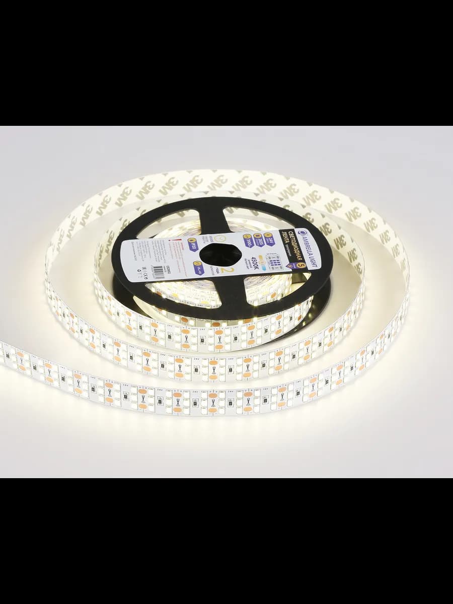 Светодиодная лента трехрядная Ambrella Light GS3902 2835 фото 3