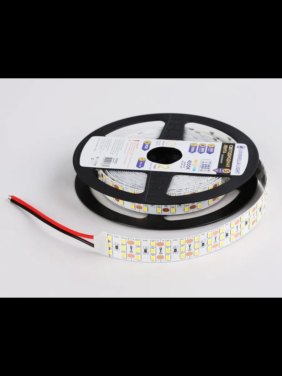 Светодиодная лента трехрядная Ambrella Light GS3902 2835 фото 7