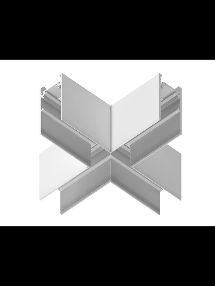 Коннектор X-образный для накладного шинопровода Magnetic фото 4