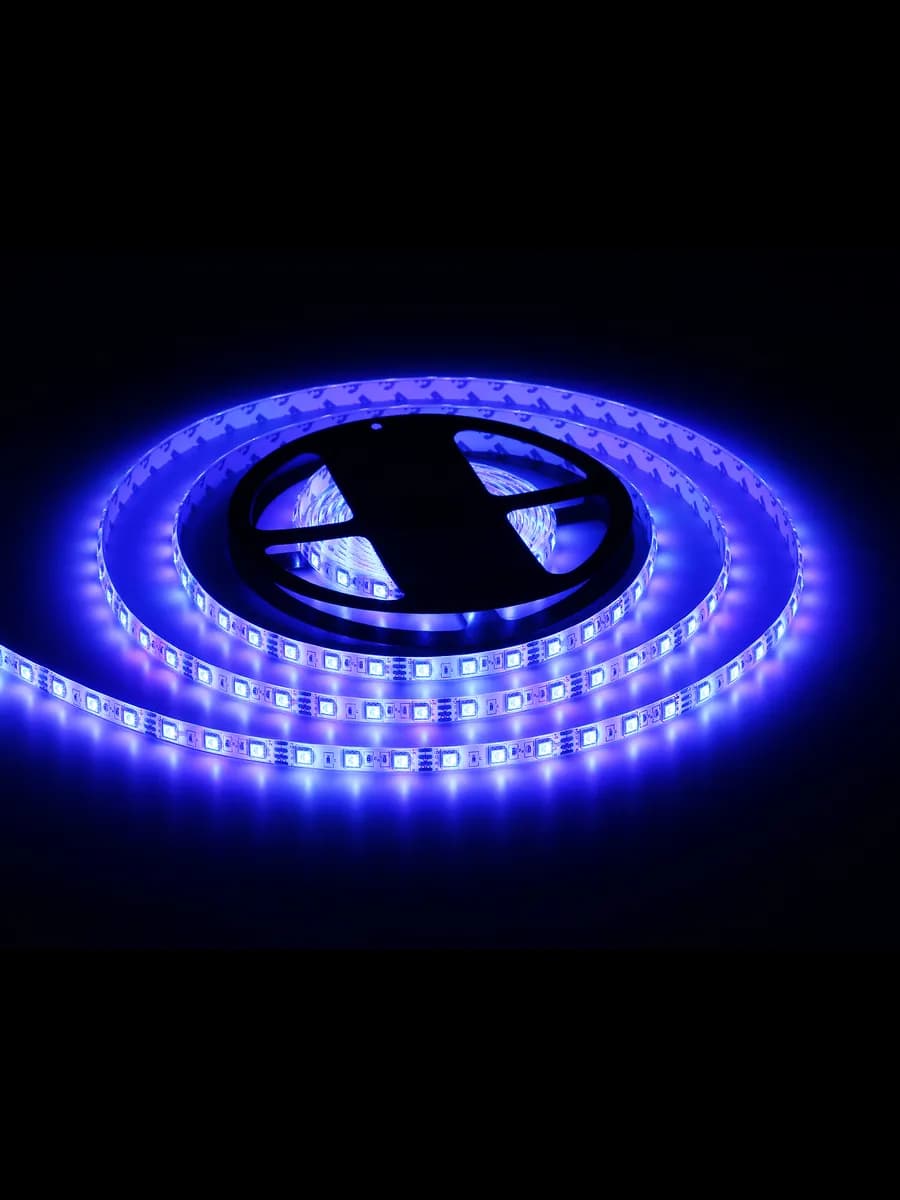 Светодиодная лента RGB Ambrella Light GS2302 5050 60Led фото 4