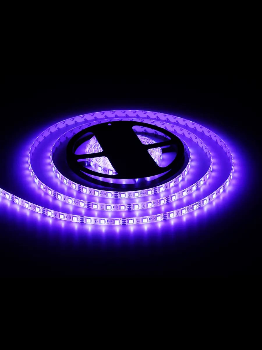 Светодиодная лента RGB Ambrella Light GS2302 5050 60Led фото 5