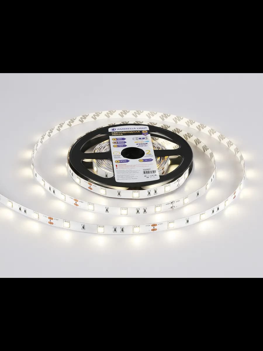 Светодиодная лента Ambrella Light GS1802 5050 30Led /7.2W m фото 3
