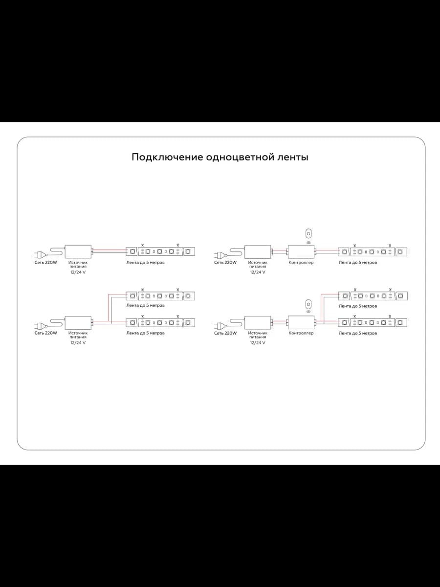 Светодиодная лента Ambrella Light GS3503 2835 240Led /22W m фото 9