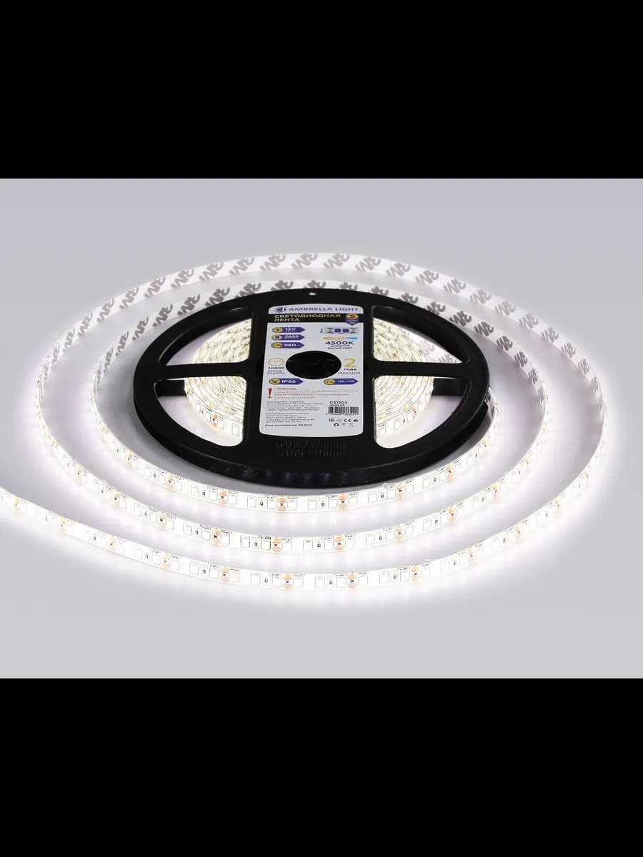 Светодиодная лента Ambrella Light GS1202 2835 120Led /9.6W фото 3