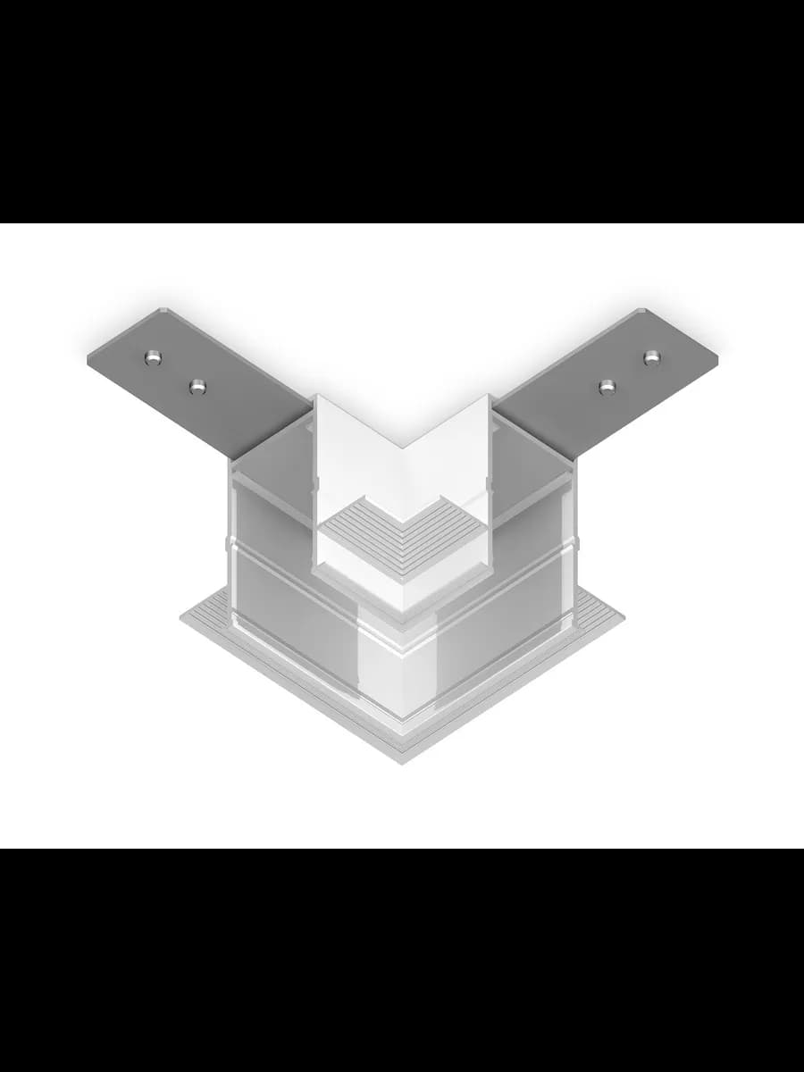 Коннектор угловой для встраиваемого шинопровода Magnetic