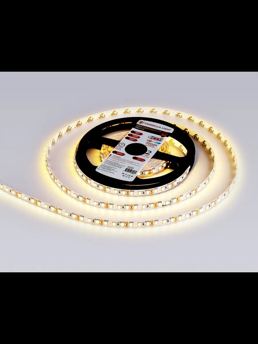 Светодиодная лента Ambrella Light GS1101 2835 120Led /9.6W фото 3
