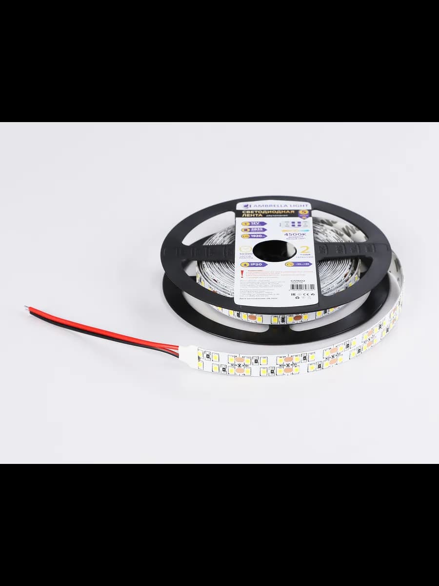 Светодиодная лента двухрядная Ambrella Light GS1602 2835 фото 7