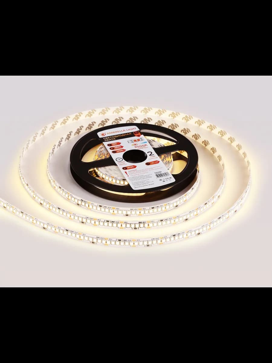 Светодиодная лента Ambrella Light GS1401 2835 240Led /17W m фото 3