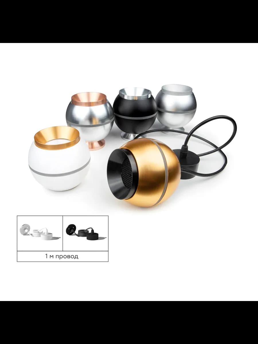 Корпус светильника накладной для насадок D60/70mm с LED фото 9