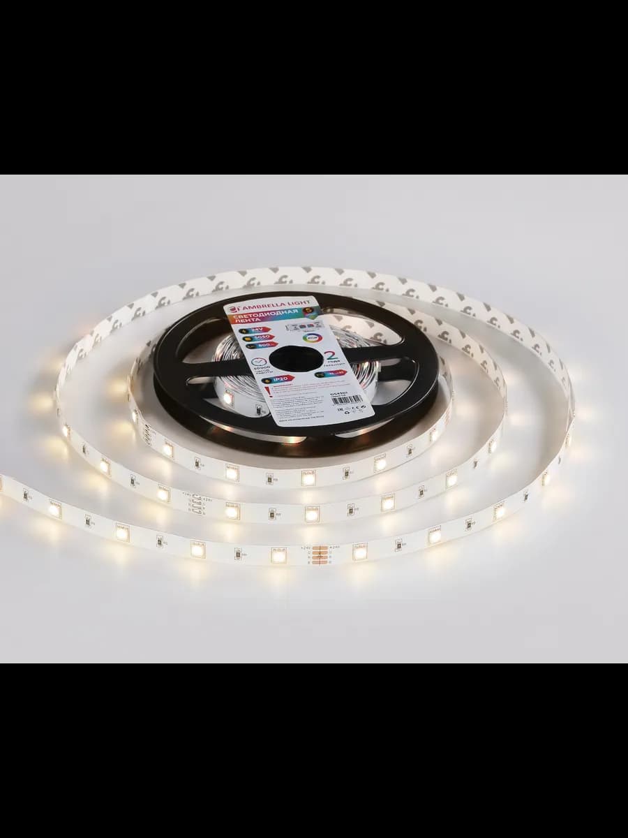 Светодиодная лента RGB Ambrella Light GS4301 5050 30Led фото 2