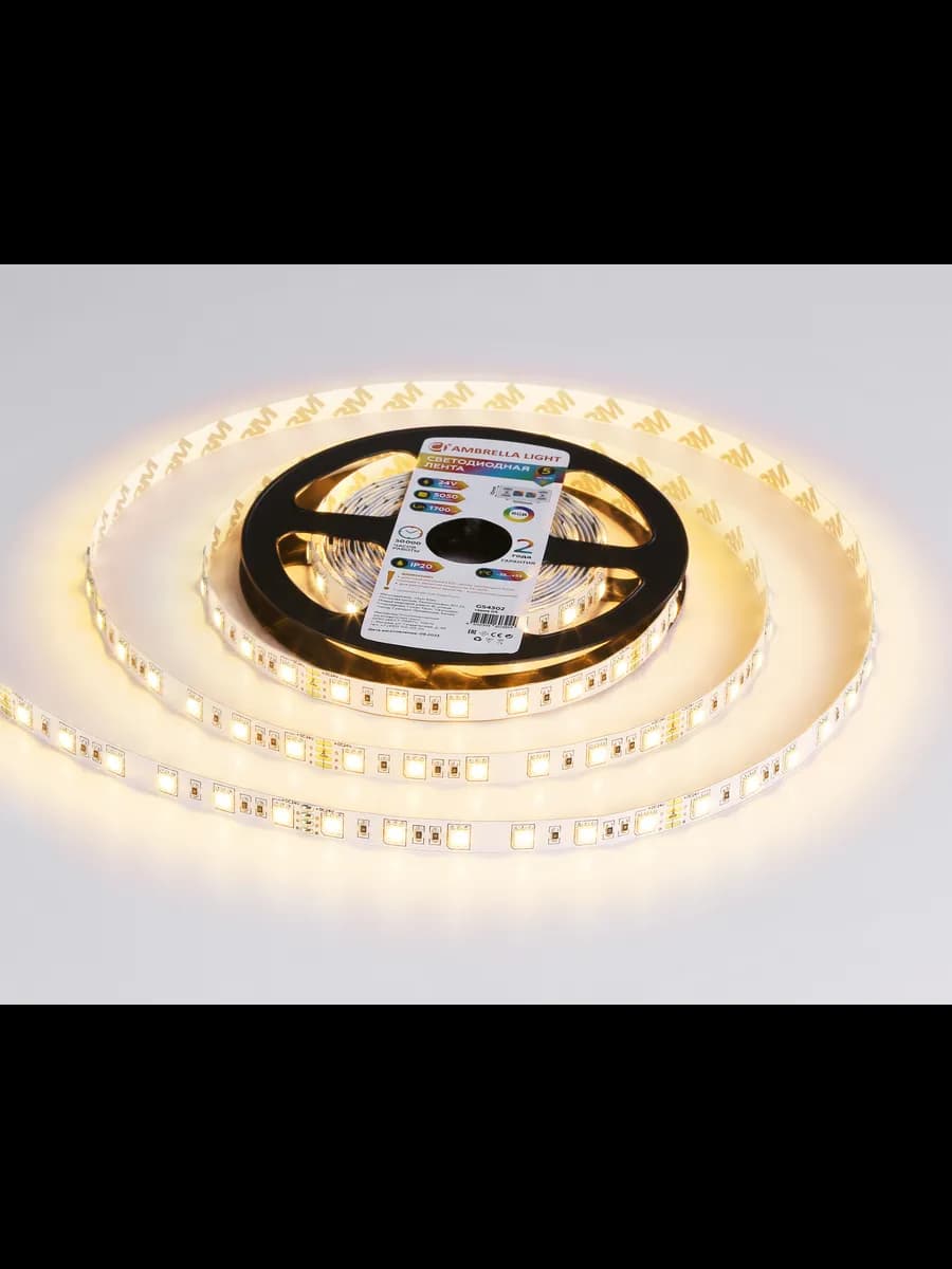 Светодиодная лента RGB Ambrella Light GS4302 5050 60Led фото 2
