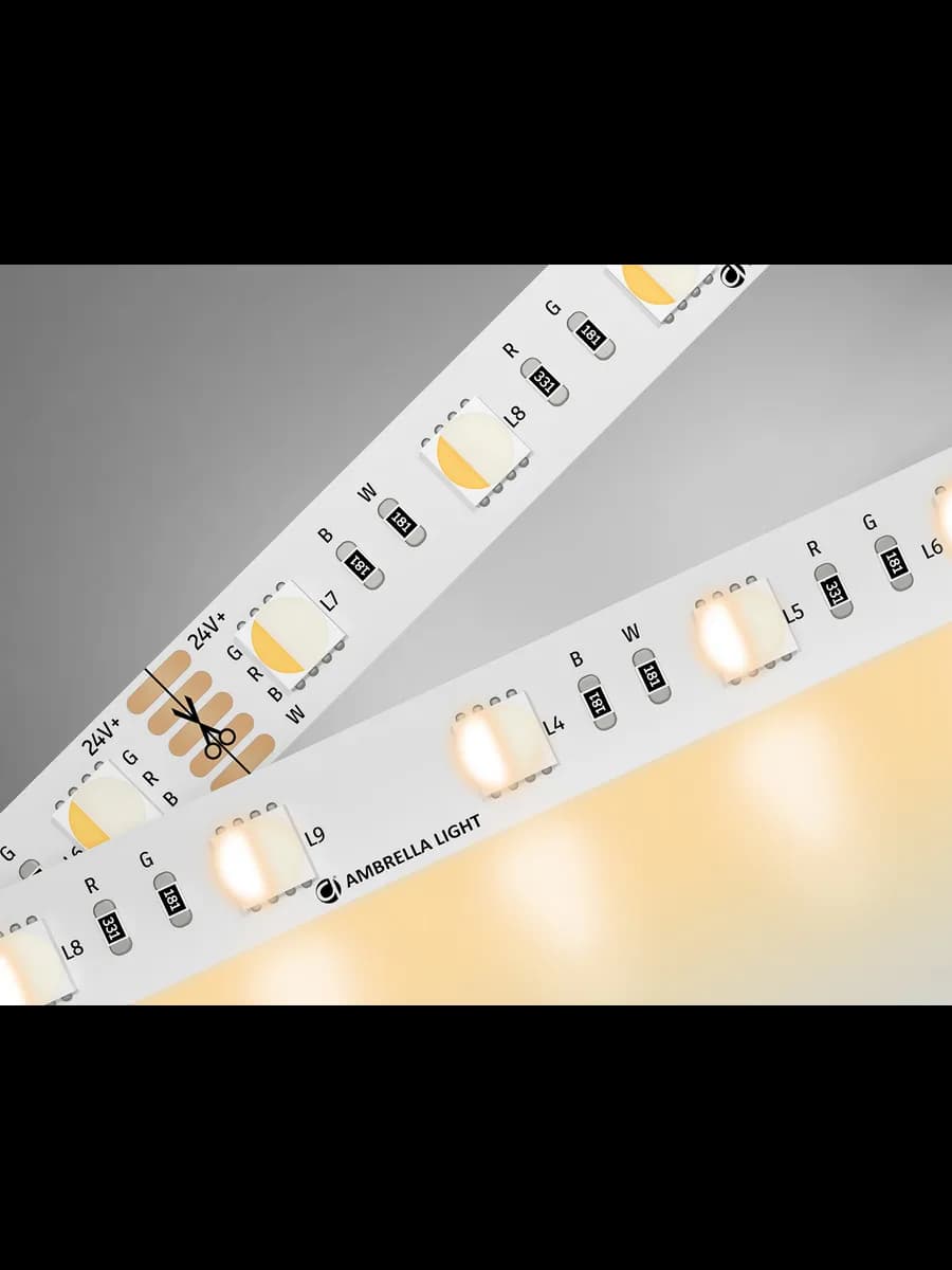 Светодиодная лента RGB с теплым белым светом GS4401 5050 фото 1