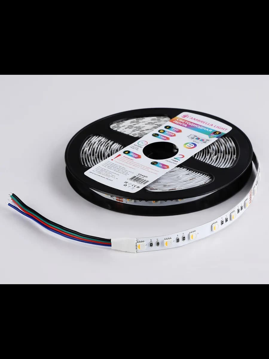 Светодиодная лента RGB с теплым белым светом GS4401 5050 фото 10