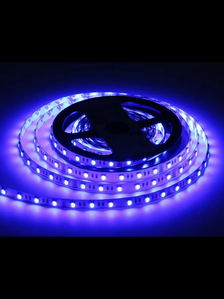 Светодиодная лента RGB с теплым белым светом GS4401 5050 фото 3