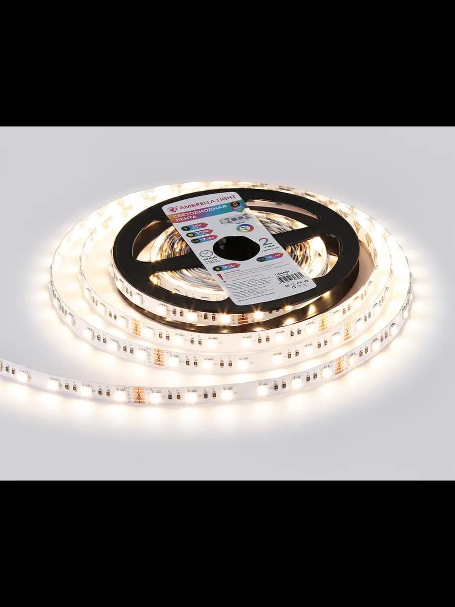 Светодиодная лента RGB с теплым белым светом GS4401 5050 фото 6