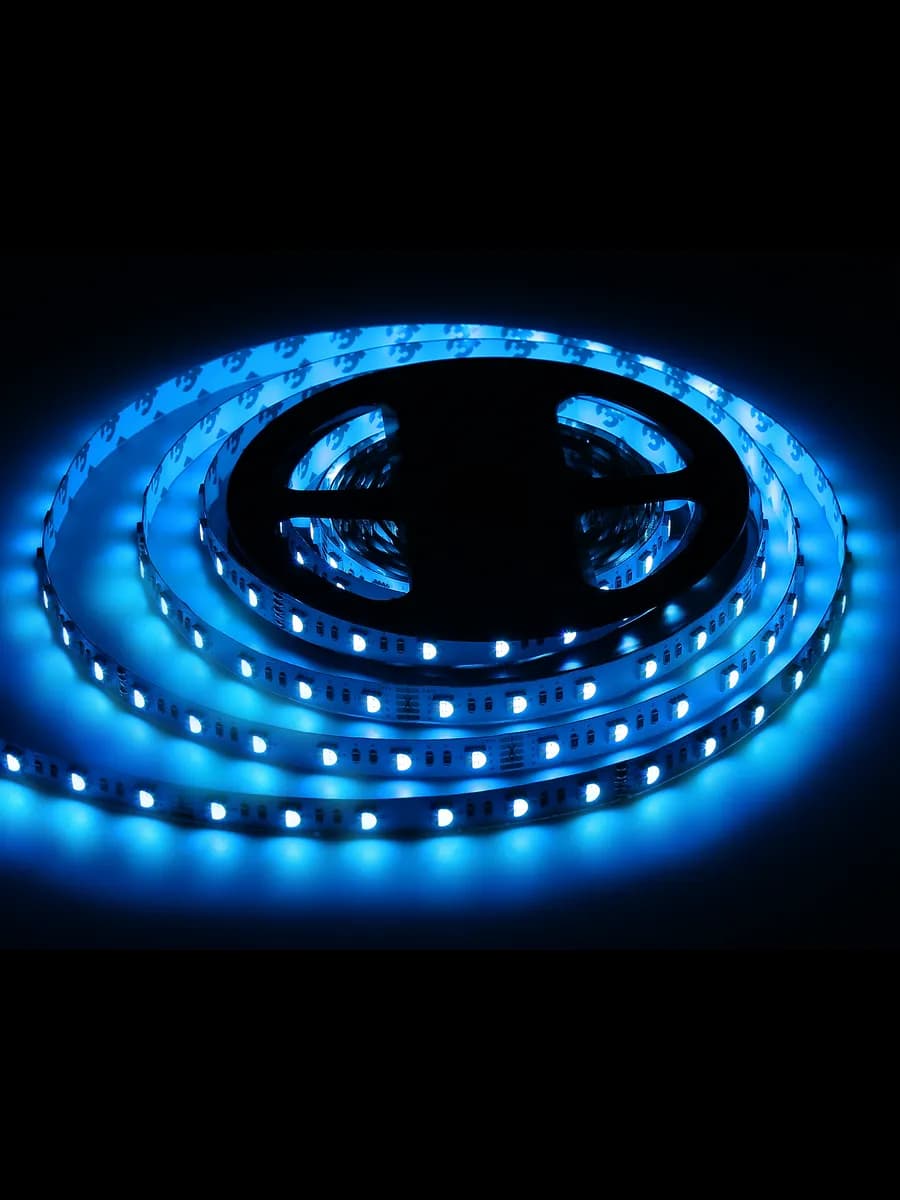 Светодиодная лента RGB с холодным белым светом GS4403 5050 фото 4