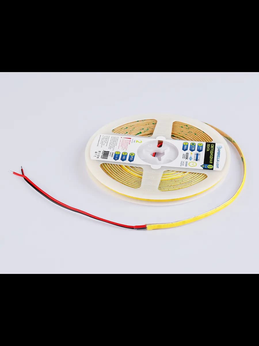 Светодиодная лента Ambrella Light GS4613 COB 400Led/10W m фото 5
