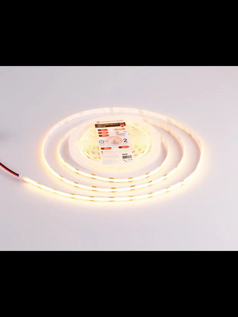 Светодиодная лента Ambrella Light GS4651 COB 320Led /10W m фото 4