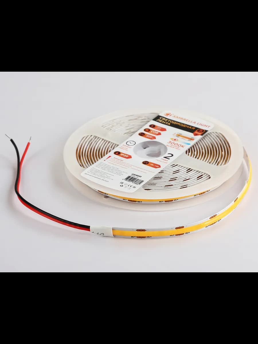 Светодиодная лента Ambrella Light GS4651 COB 320Led /10W m фото 7