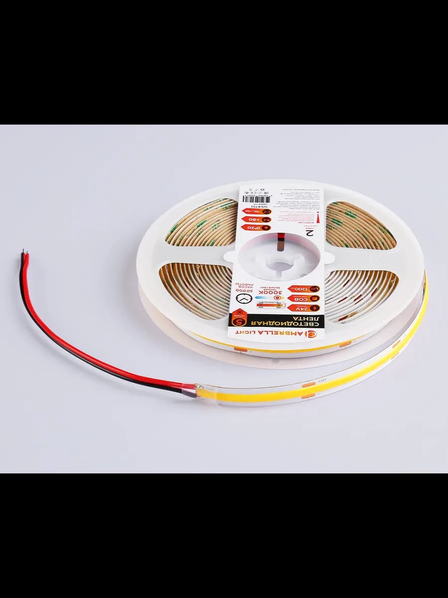Светодиодная лента Ambrella Light GS4751 COB 528Led/14W m фото 5